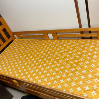 【販売済み】中古2段ベッド分解式　引取限定の画像
