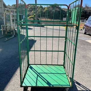中古カゴ台車　W950×D800×H1700mm　★在庫1台限り...