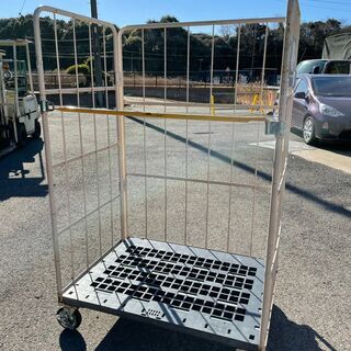 中古カゴ台車　W1100×D800×H1700mm　★在庫1台限...
