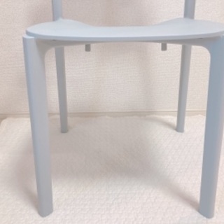 【美品】IKEA くすみカラー椅子の画像