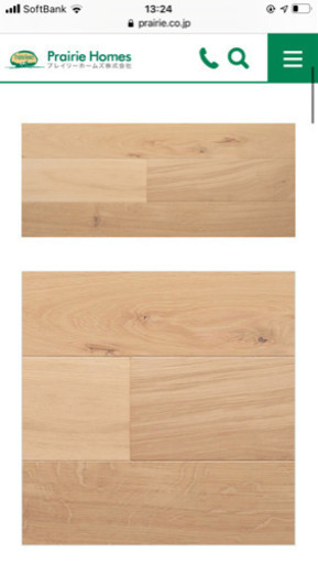 無垢オークフローリング床材