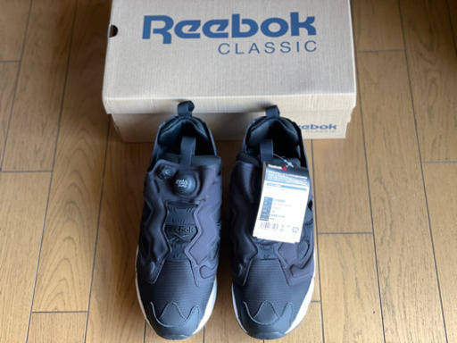 【未使用品】リーボック インスタポンプフューリー OG ブラックホワイト 27.5cm