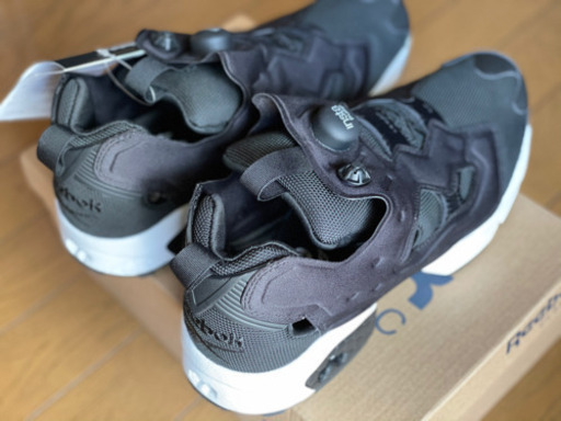 【未使用品】リーボック インスタポンプフューリー OG ブラックホワイト 27.5cm