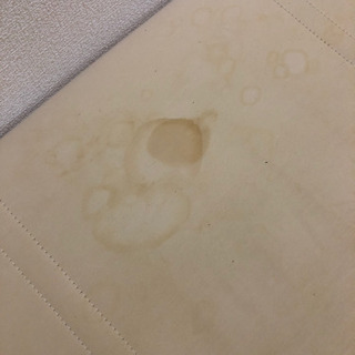 至急募集2日間限定　中古無料　大型ソファベッド　汚れありの画像