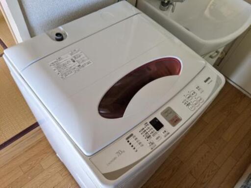 SANYO洗濯機 7年式ですがめちゃくちゃキレイです