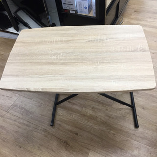 ぽん家具　リフティングテーブル（ナチュラル×ブラウン）です。【ト...