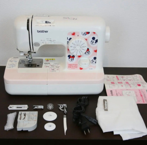【美品】brother ブラザー 電子ミシン A39-MM ミッキー＆ミニー