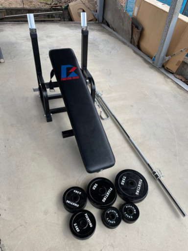 ✨爆安✨バーベルセット‼️‼️大人気です‼️‼️40キロ付き