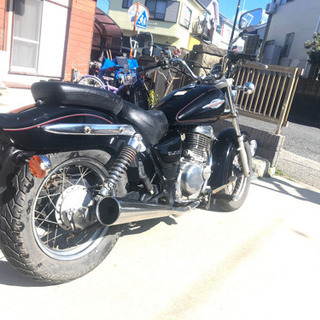 決まりました！アメリカン！スズキマローダー250 実働の画像