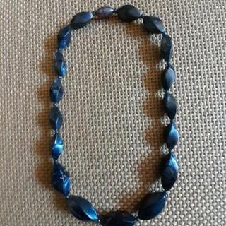 値下げ シルバーブラック ネックレス