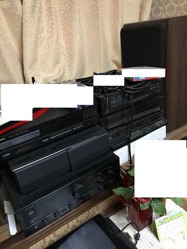 古いオーディオ機器　一式　ジャンク扱いでお願いします　引取限定