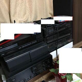 古いオーディオ機器　一式　ジャンク扱いでお願いします　引取限定