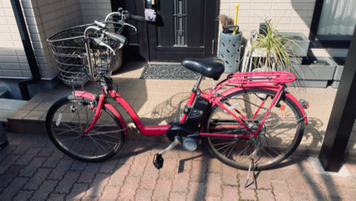 値下げ Panasonic 電動アシスト自転車 前後子供乗せ付き