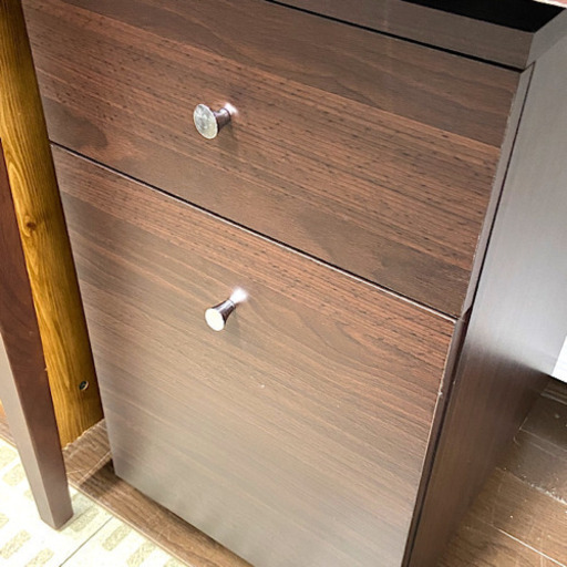 3/29あずま工芸 デスク EDW1150 引き出し 机 家具