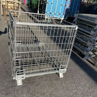 値下げしました！中古メッシュボックス　W1050×D830×H850mm　Q001の画像