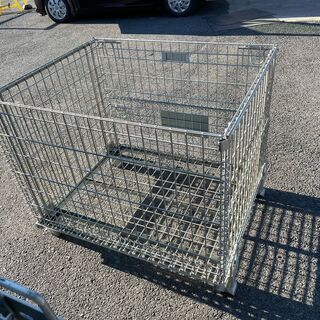 値下げしました！中古メッシュボックス　W1050×D830×H850mm　Q001の画像