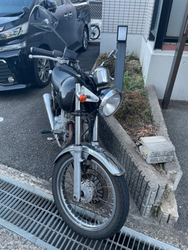 ボルティー250実働車　新品サイドバック