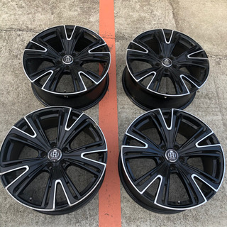 最終値引き‼️RAYS レイズ HFULLCROSS フルクロス CROSS SLEEKERS Q5 19インチ ホイール 4本 ★ 8J-19 +38 PCD114.3 5穴 ハブ73 ★ エクストレイル aa19の画像