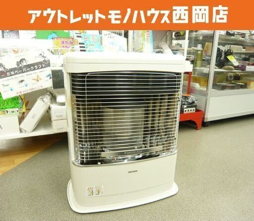 コロナ FFストーブ 寒冷地仕様 FF-VT4215P 2016年製 ミニパル CORONA Vシリーズ ホワイト 木造：11畳 コンクリート：18畳 石油ストーブ スリム  札幌市 西岡店