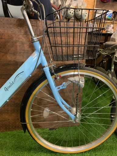 新車特価 子供自転車 134センチから 26型 自動点灯LED付き