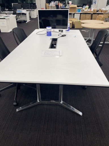 ⭐️3/6引き取り限定値下げ⭐️定価30万！！⭐️オカムラ製6人掛けテーブル