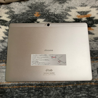 docomo ドコモ　dtab d-01h Android タブレット　simフリー可能の画像
