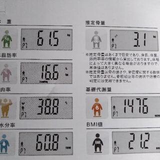★新品未使用★体重体組成計の画像