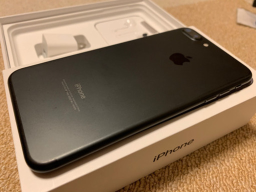iPhone7Plus 128GB 黒 SIMフリー まあまあ綺麗