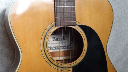 希少ビンテージギター KISO SUZUKIアコースティックギター（値下げ交渉大歓迎）