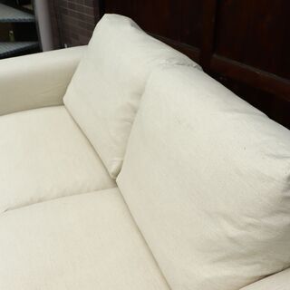 人気のMUJI(無印良品)のフェザー・ポケットコイル・2シータソファー