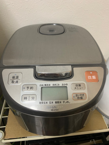炊飯器　シャープ　5.5合炊き