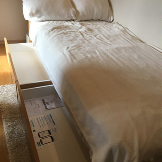 美品　ニトリのベッドの画像