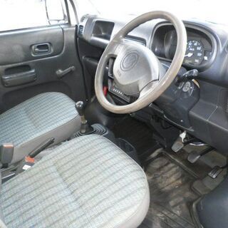 アクティ軽トラックHA7 　4WD車　三方開 ５速 パワステ・エアコン付き 車検令和５年３月付きの画像