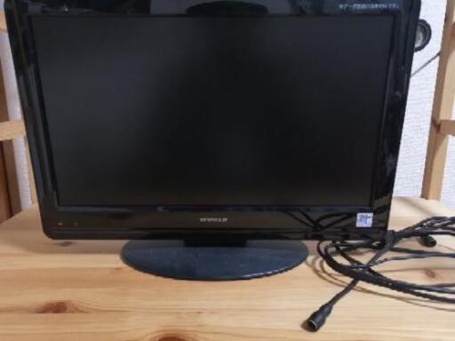 【値下げ！本日引きとり】19型液晶テレビ 11年製