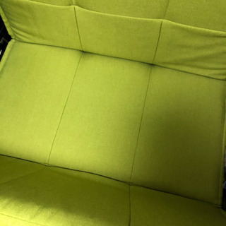 リクライニングソファベッド　ソファベッド　ニトリ　3／31までの画像