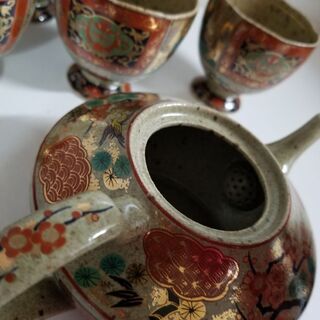 古代錦ポット茶器セット Eclectique kai kai  の画像