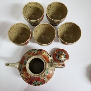古代錦ポット茶器セット Eclectique kai kai  の画像