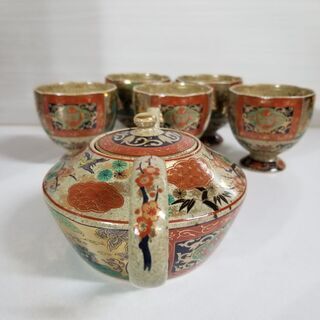 古代錦ポット茶器セット Eclectique kai kai  の画像