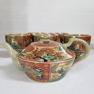 古代錦ポット茶器セット Eclectique kai kai  の画像