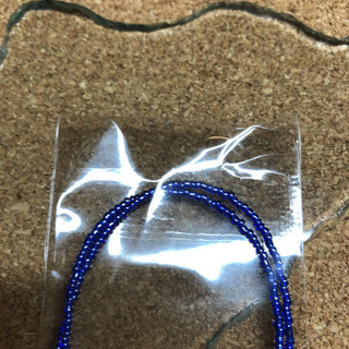 本水晶64面カット＆カラービーズ　マスクコードの画像