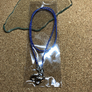 本水晶64面カット＆カラービーズ　マスクコードの画像