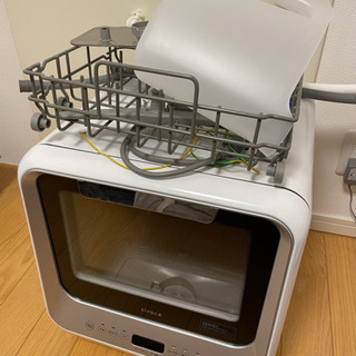 【送料無料】シロカ siroca 食器洗い乾燥機 食洗機　工事不要 分岐水栓可 SS-M151の画像