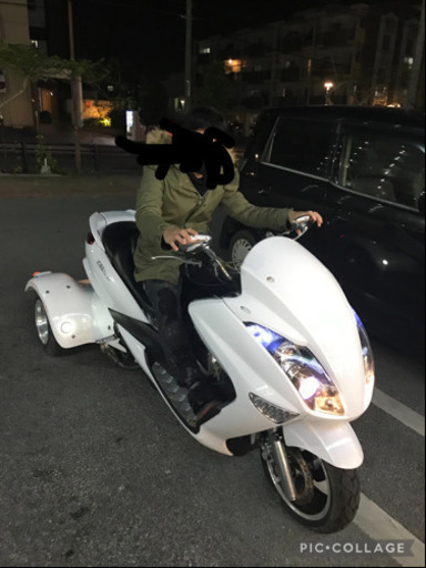 ライトLEDローダウンカスタム３輪トライク200