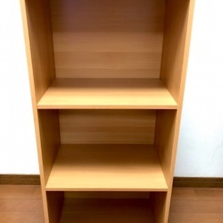 木目調のカラーボックス⭐︎