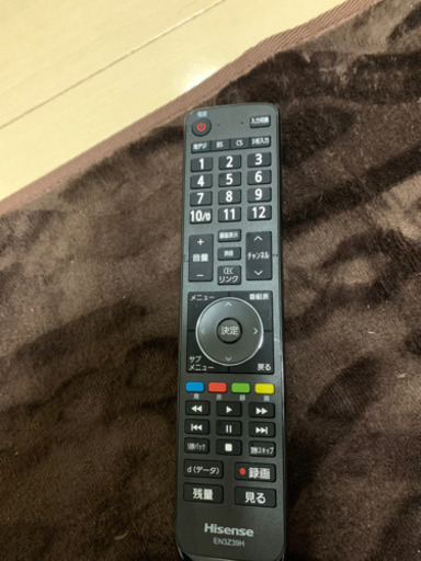 ハイセンス32型　使用2ヶ月　勝手ながら本日までの予約とさせて頂きます。