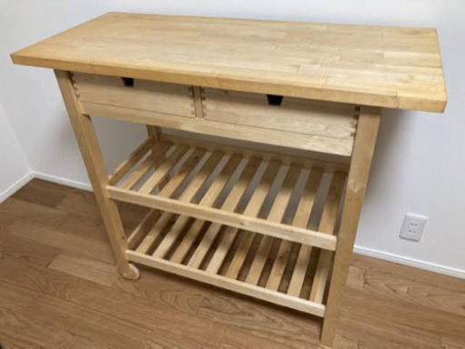 IKEA フォルホイア FORHOJA キッチンワゴン
