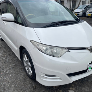 上げ直し、エスティマ、車検付き値引き中の画像
