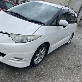 上げ直し、エスティマ、車検付き値引き中の画像