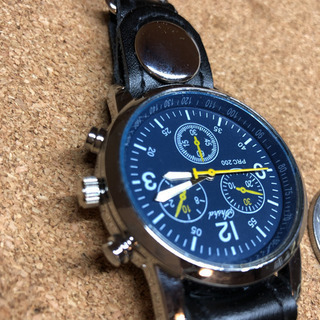 新品　カタビナ風ウォッチ　クリップ時計の画像