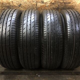 新車外し YOKOHAMA BluEarth E52 195/65R15 15インチ 夏タイヤ 4本 2019年製 エスクァイア ヴォクシー プリウス等　(VTI342) クレジットカード QR決済可能